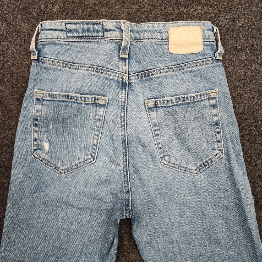 Adriano Goldschmied Jeans Womens 24 Blue Phoebe Vintage High Waist Tapered AG-ED